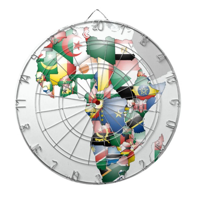 Enhet i mångfald: Afrikans insamling av Flaggor Piltavla (Framsidan)