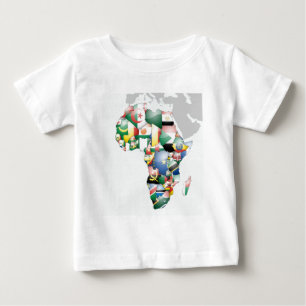 Enhet i mångfald: Afrikans insamling av Flaggor Tee
