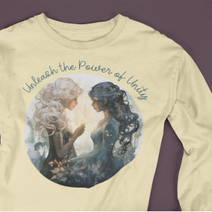 🌟 🔥 Enhet i 🌙 T Shirt