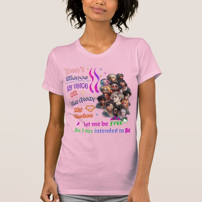 Enhet och jämlikhet Acceptans T-Shirt (Framsida)