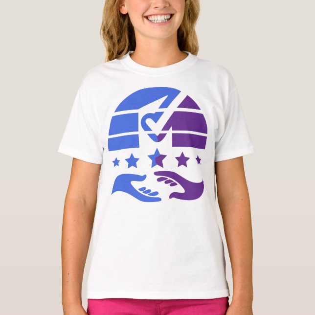 Enhet och sjö: En vision av samarbete T Shirt (Framsida)