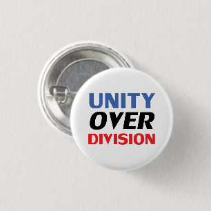Enhet över division - röd, vit, blå knapp
