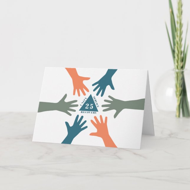 Enhet, service, säkerhet födelsedag kort (Framsida)