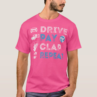 Enheten Betalar Clap Repeat Eat Ssov Vatten Polo P T Shirt