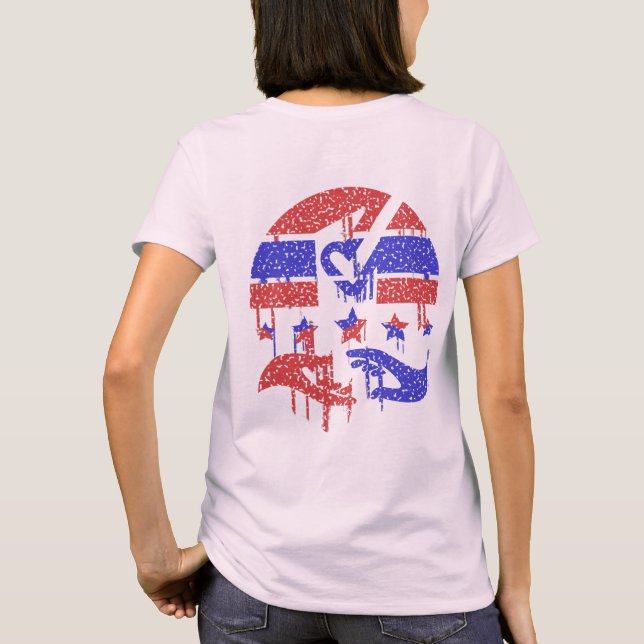 Enhetens händer t shirt (Baksida)