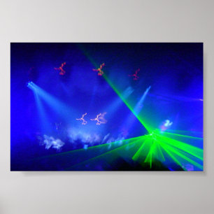 Enhetlaser tänder poster