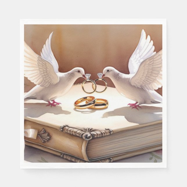 Enhetlig i Kärlek Pappersservett (Framsidan)