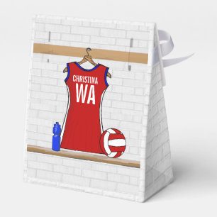 Enhetlig personifierad Netball Presentaskar