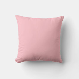 Enhetlig rosa färg kudde