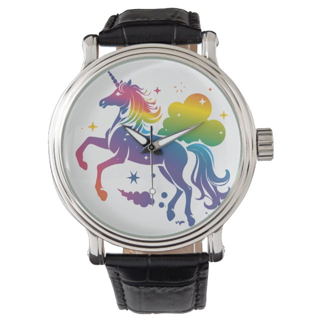 Enhetlig utformning av Rainbow färgad Armbandsur (Framsida)