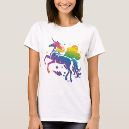 Enhetlig utformning av Rainbow färgad T Shirt