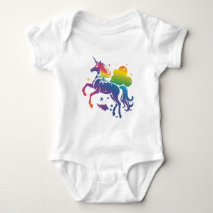 Enhetlig utformning av Rainbow färgad T Shirt