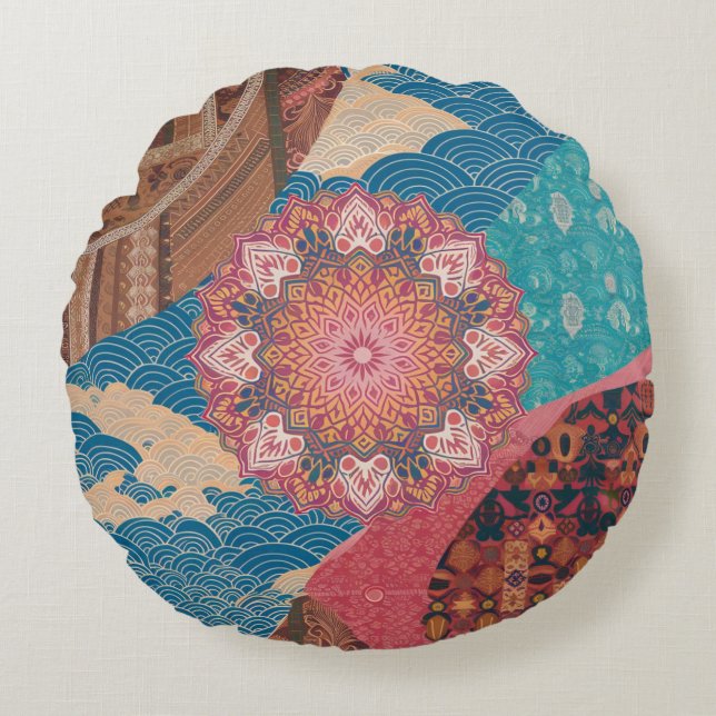 Enhetlighet i kulturfusionen Dekorativ kudde (Framsidan)