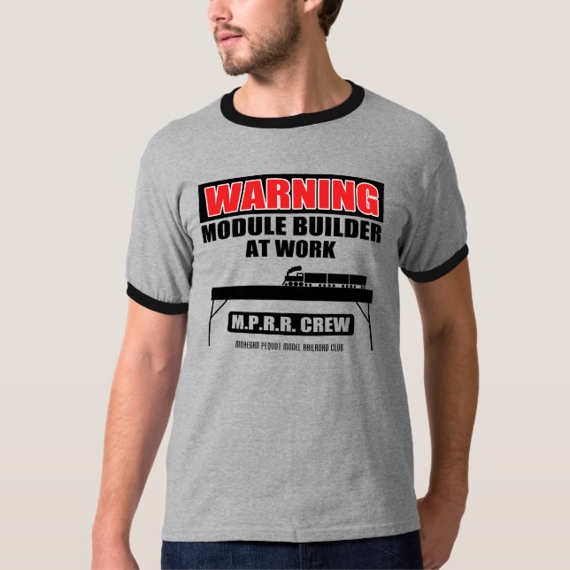 Enhetsbyggmästare på arbete tee shirt (Framsida)