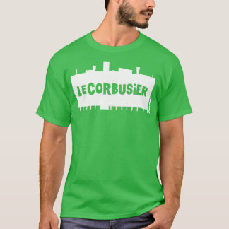 EnhetsdHabitation minimal Silhouette-utskrift till T Shirt