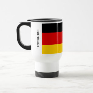 EnhetsrättvisaFrihet Tyskland Flagga Mugg