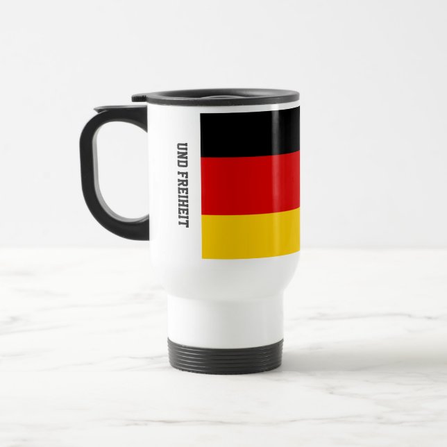 EnhetsrättvisaFrihet Tyskland Flagga Mugg (Vänster)