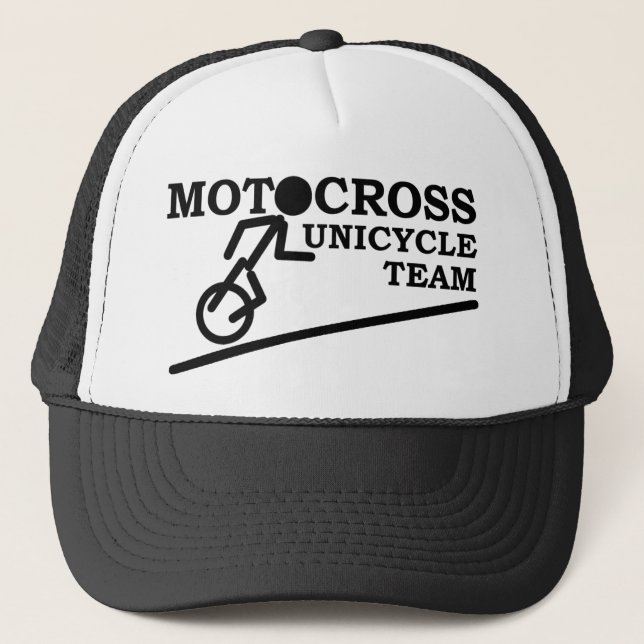 Enhjuling Dirt Bike Motocross Keps Hatt (Framsida)