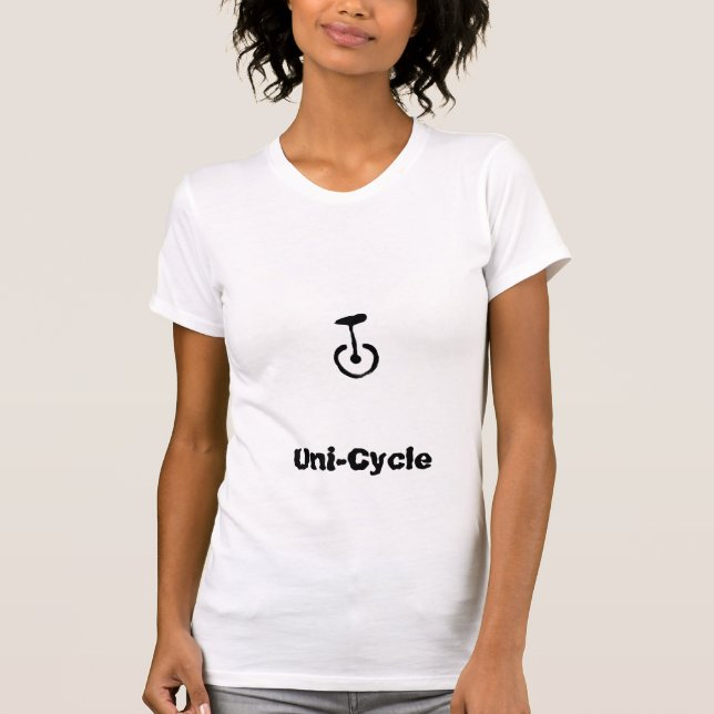 Enhjuling Tee Shirt (Framsida)