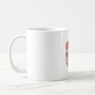 Enhörning Axolotl Enhörning Splash Whimsical Vit B Kaffemugg