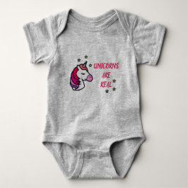 Enhörning baby bodysuit t shirt