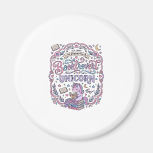 Enhörning Booktrovert Enhörning Leksak Söt Gåva De Magnet