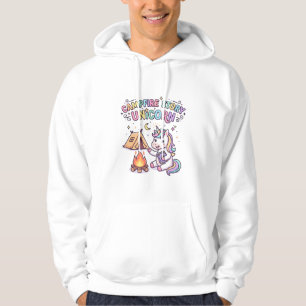 Enhörning Campfire Story Enhörning Charming POD Ar Hoodie