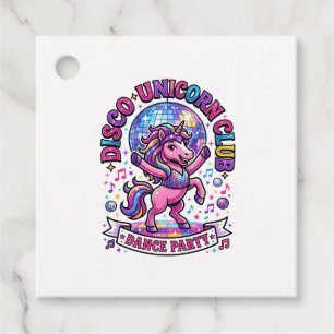 Enhörning Disco Unicorn Club Kommersiell Tröja Gra Gåvor Etiketter