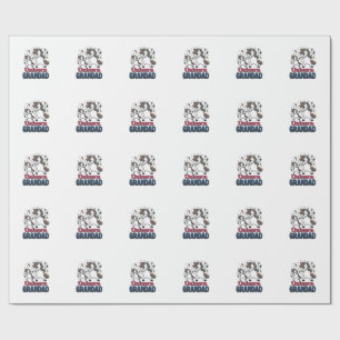 Enhörning Farfar Vintage Gravyr Tröja Design_1 Presentpapper