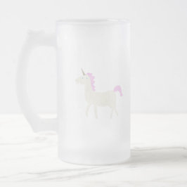 enhörning frostat ölglas