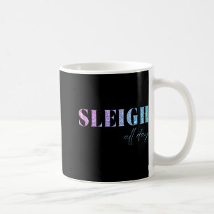 Enhörning Glitter Släd All Day Jul Kaffemugg