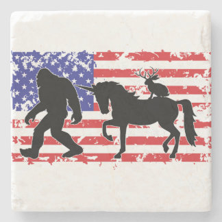 Enhörning, Jackalope, Bigfoot och den amerikanska Stenunderlägg
