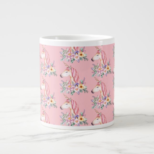 Enhörning Jumbo Mugg (Framsidan)