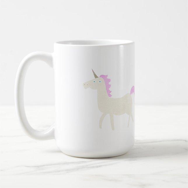 enhörning kaffemugg (Vänster)