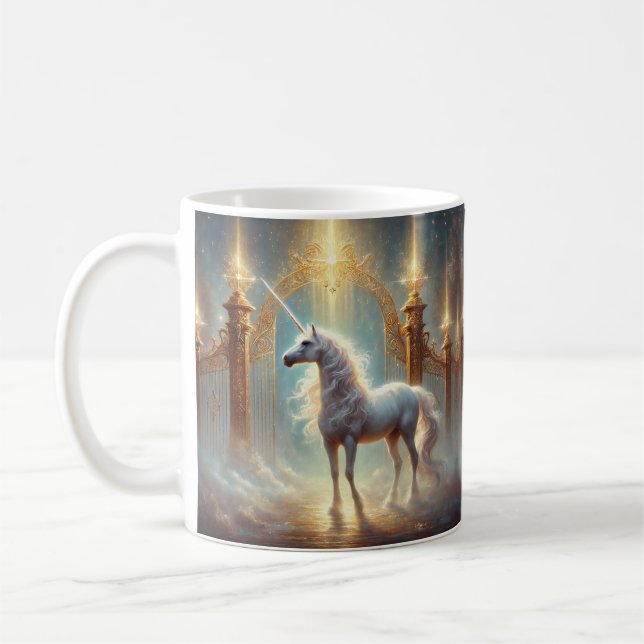 enhörning kaffemugg (Vänster)