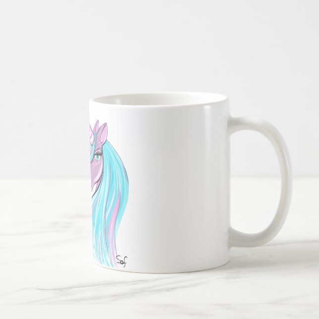 Enhörning Kaffemugg (Höger)