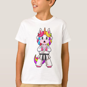 Enhörning Karate Kampkonst T Shirt