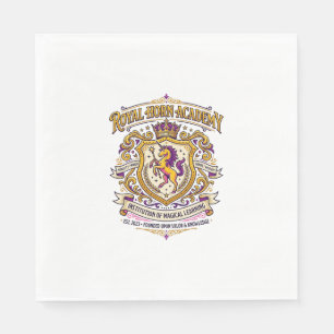 Enhörning Kungliga Horn Akademi Stylish Zazzle Des Pappersservett