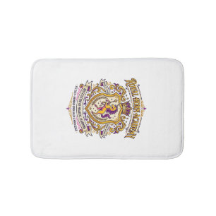Enhörning Kungliga Horn Akademien Stylish Zazzle D Badrumsmatta