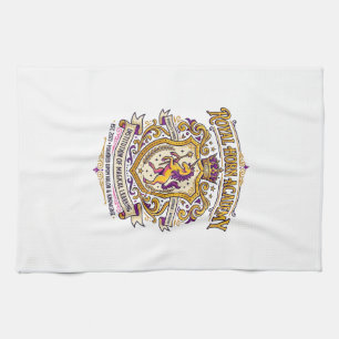 Enhörning Kungliga Horn Akademien Stylish Zazzle D Kökshandduk