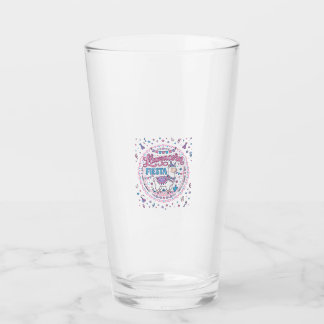Enhörning Llamacorn Fiesta Lekfullt T-Shirt Grafik Glaskopp