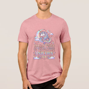 Enhörning Måne Barn Enhörning Original Zazzle Desi T Shirt