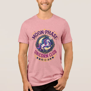 Enhörning Månefas Enhörning Klubb Kommersiell Tröj T Shirt