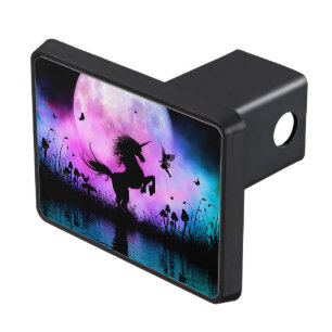 Enhörning med lite fet mjölk dragkroksskydd