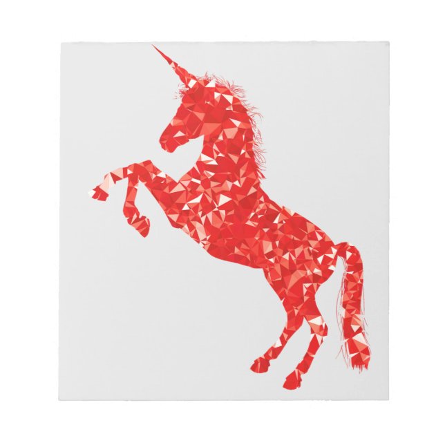 Enhörning Mytiskt väsen sagoväsen Anteckningsblock (Framsida)