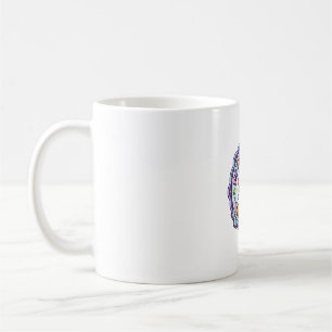 Enhörning Pixel Enhörning Kraft POD Redo Apparel G Kaffemugg