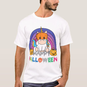 Enhörning Pumpahuvud För Halloween T Shirt