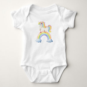Enhörning Regnbåge  T Shirt