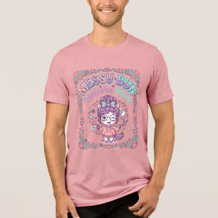 Enhörning Rödig Tofs Enhörning Mamma Retro Stil Gr T Shirt