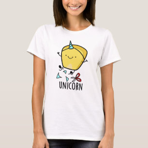 Enhörning Rollig Majs Puns T Shirt